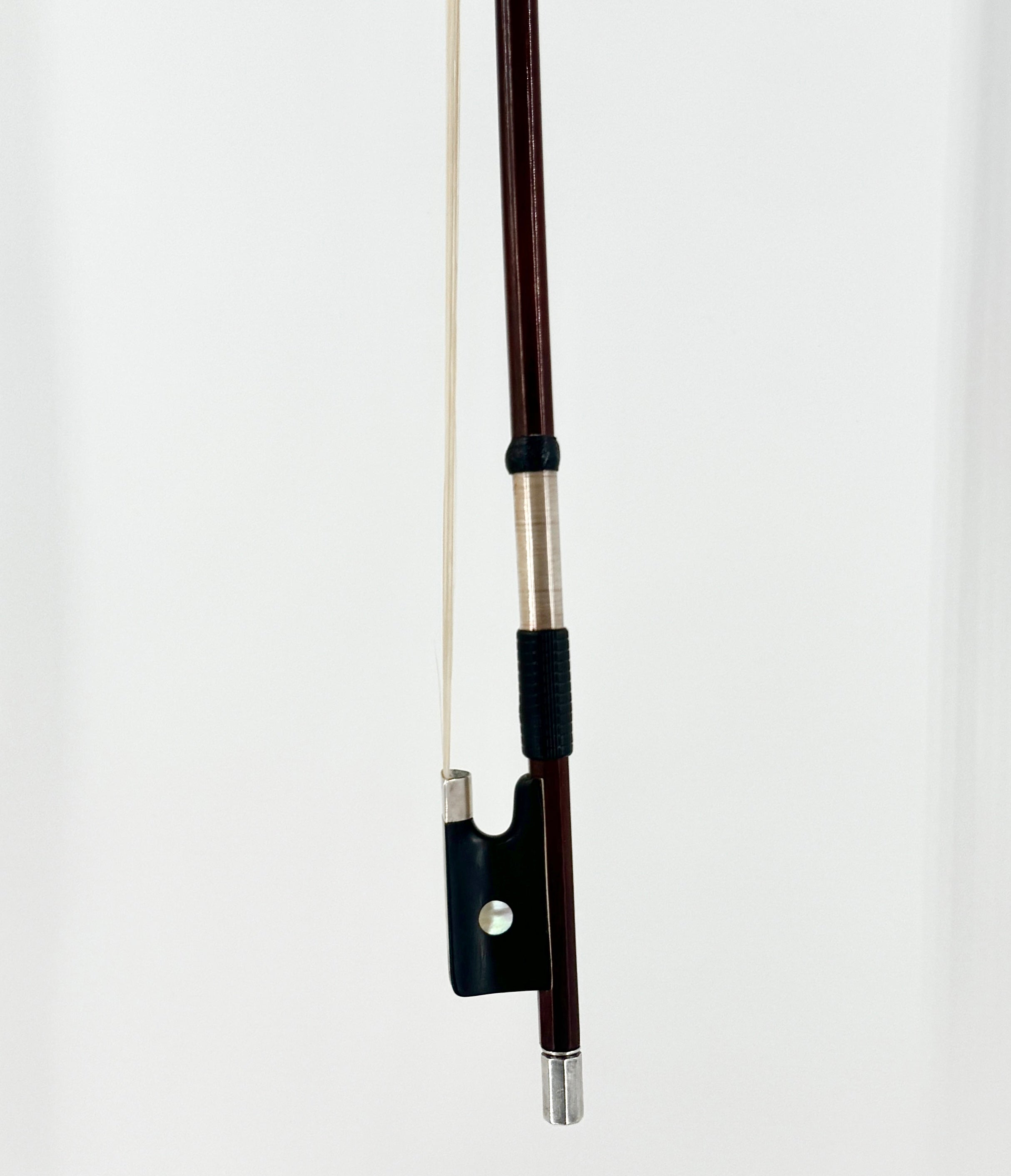 Pernambuco Silver-Mounted Cello Bow